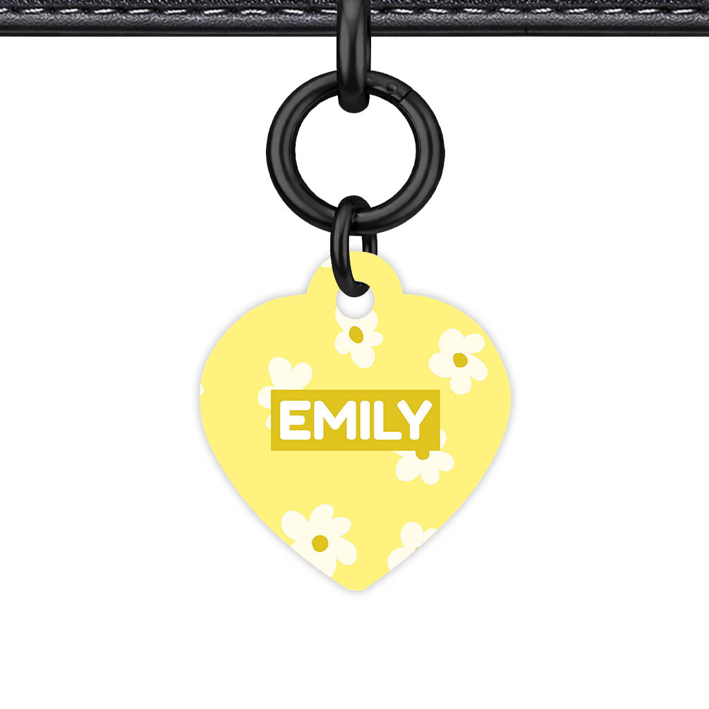 Daisies Yellow Classic Pet ID Tag (Dog Tag & Cat Tag)