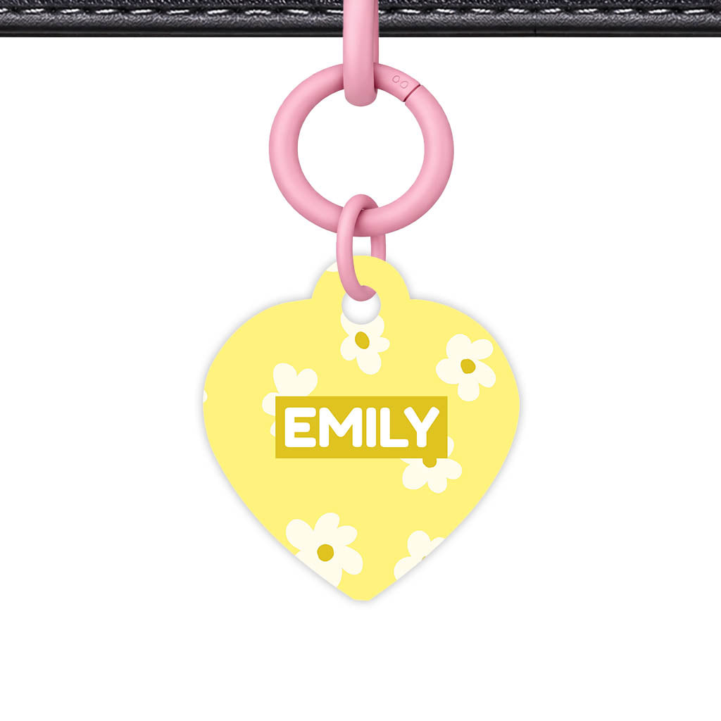 Daisies Yellow Classic Pet ID Tag (Dog Tag & Cat Tag)