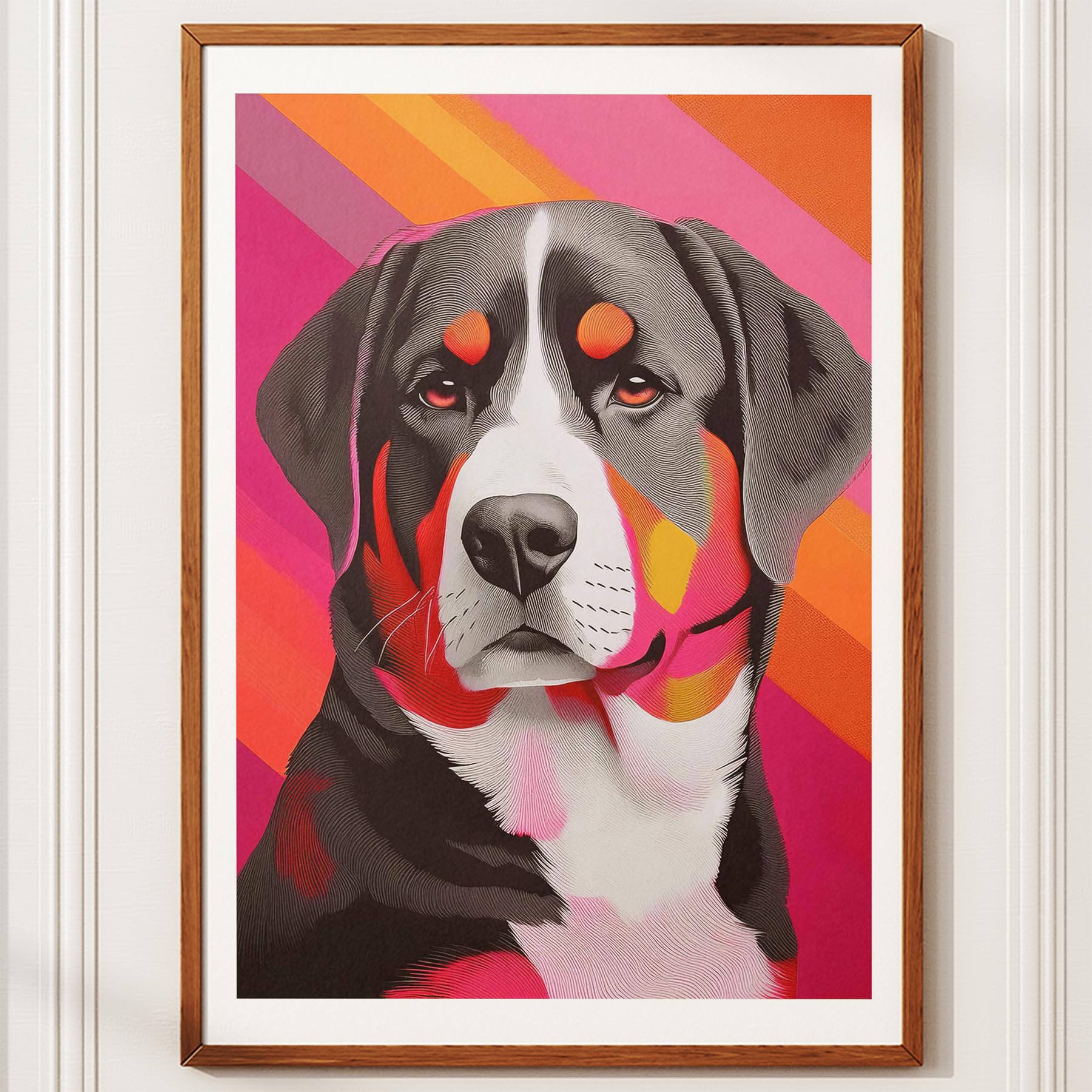 Bernese Mountain Dog Modern Pop Dog Series image 10