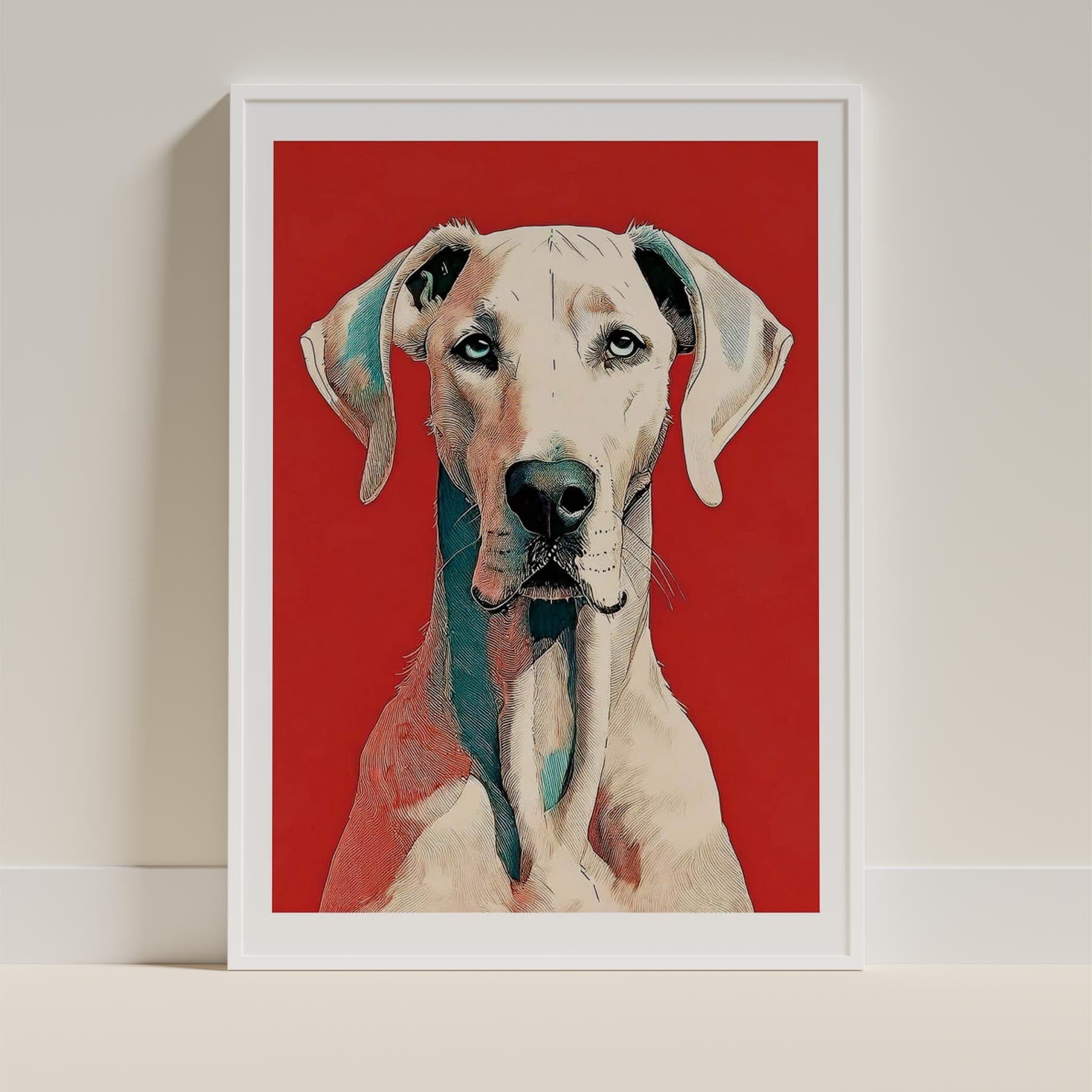 Great Dane Red Dog Series image 9