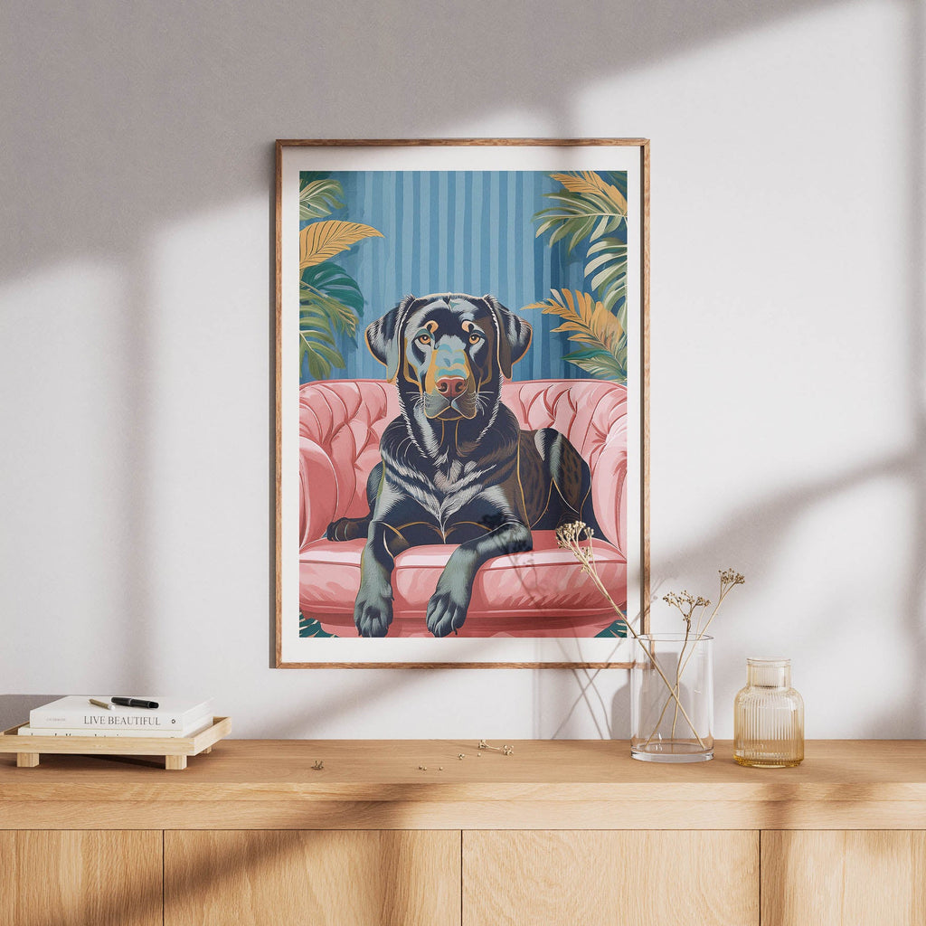 Labrador Retriever  Just Lounging Around image 8