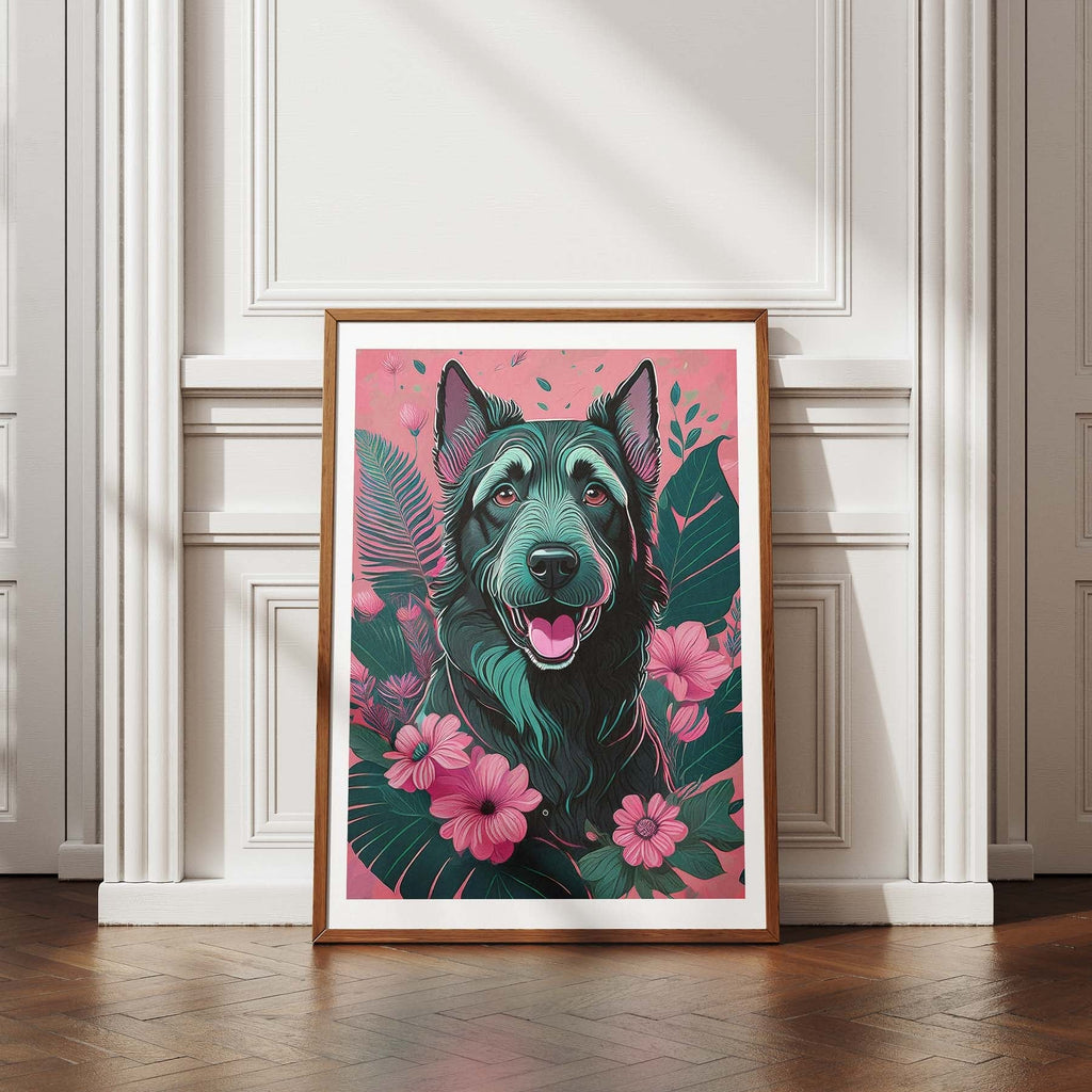 Wolfhound Flowery Dog image 4