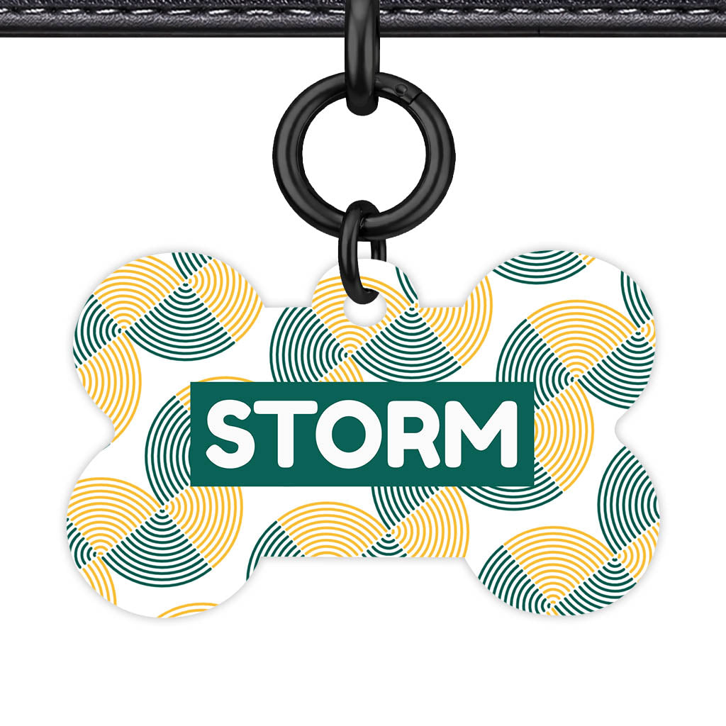 Green Gold Classic Pet ID Tag (Dog Tag & Cat Tag)