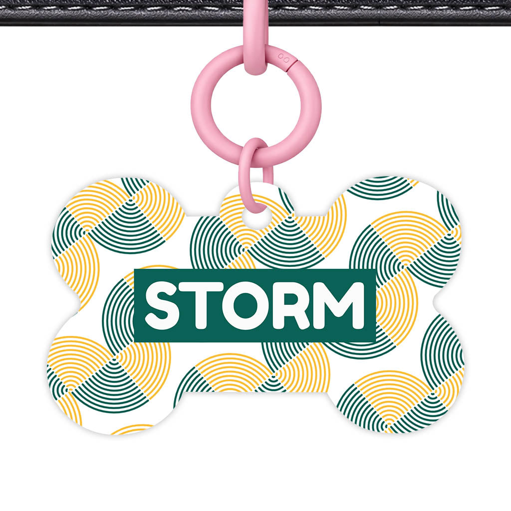 Green Gold Classic Pet ID Tag (Dog Tag & Cat Tag)