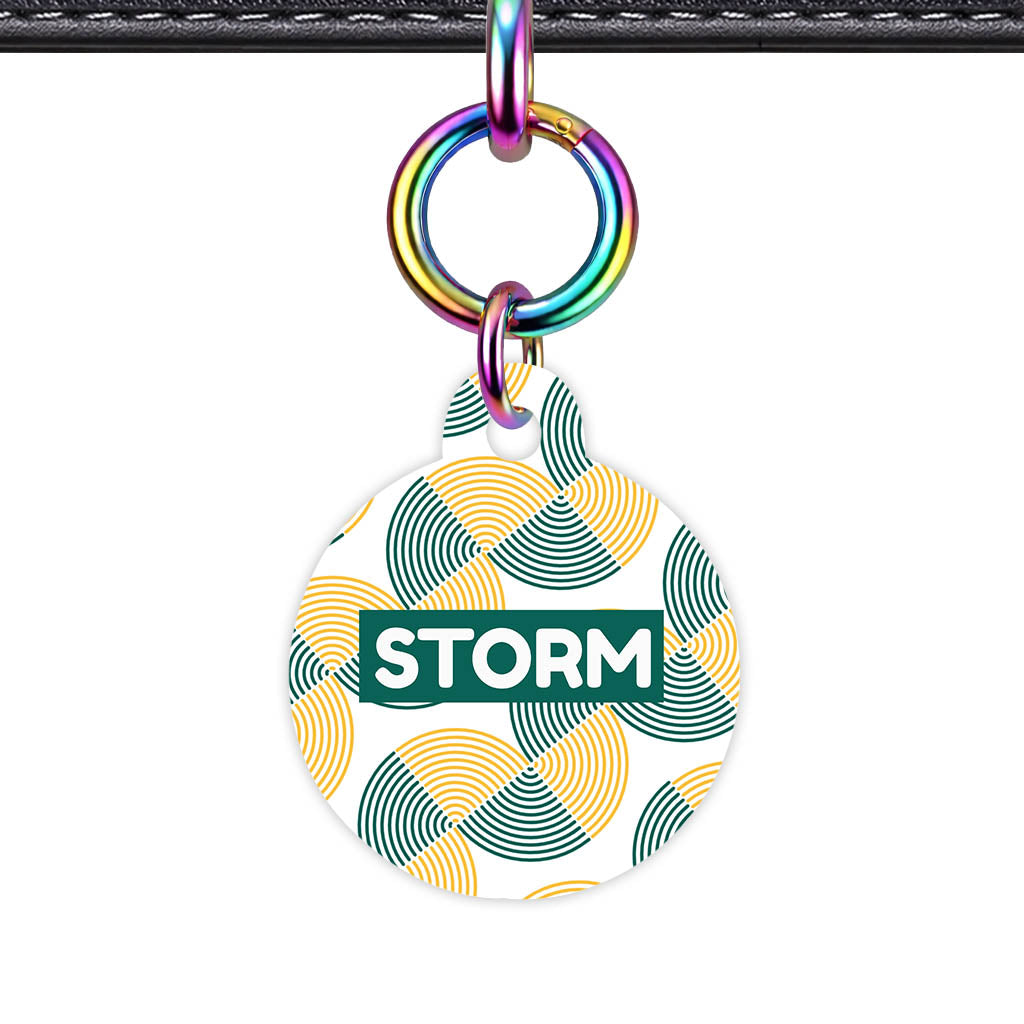 Green Gold Classic Pet ID Tag (Dog Tag & Cat Tag)