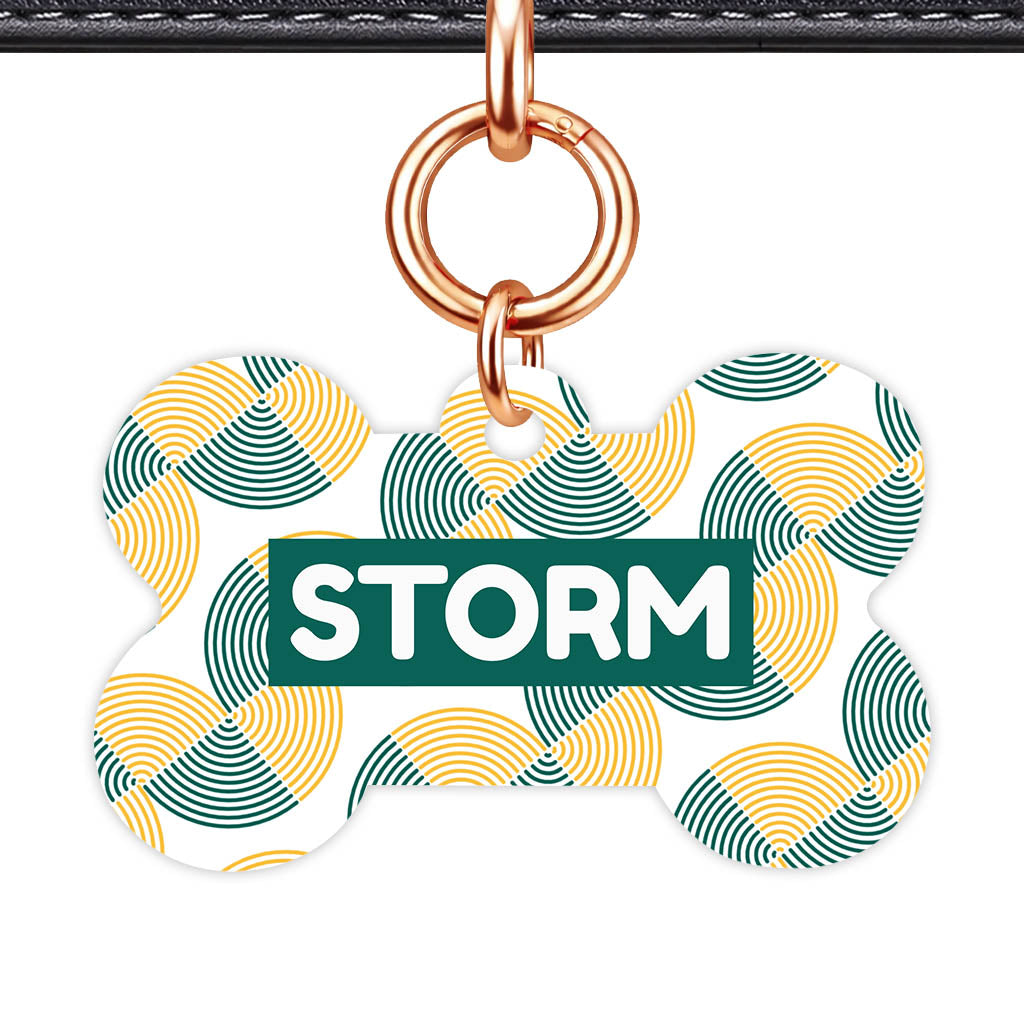 Green Gold Classic Pet ID Tag (Dog Tag & Cat Tag)