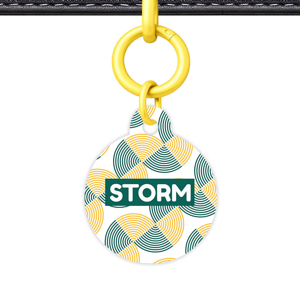 Green Gold Classic Pet ID Tag (Dog Tag & Cat Tag)