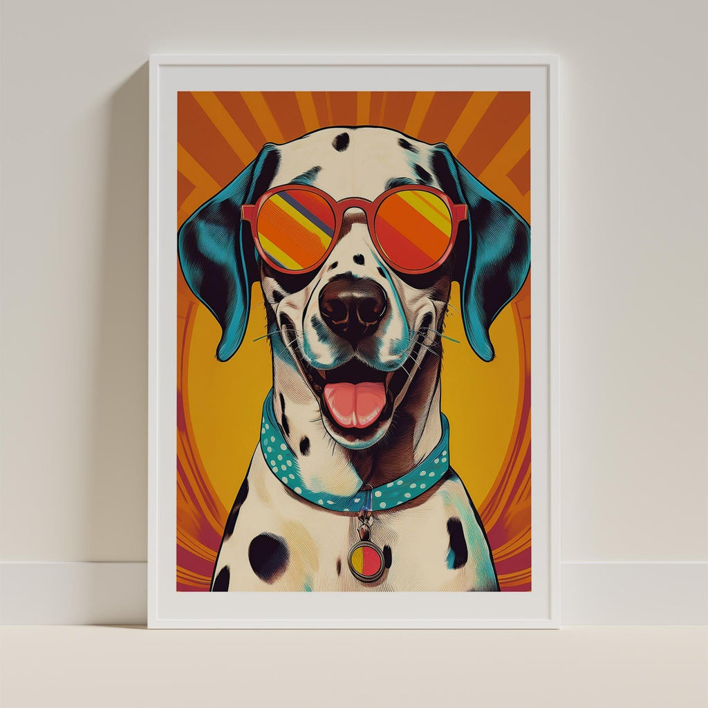 Dalmation Dog In Colourful Sunnies 7 image 10