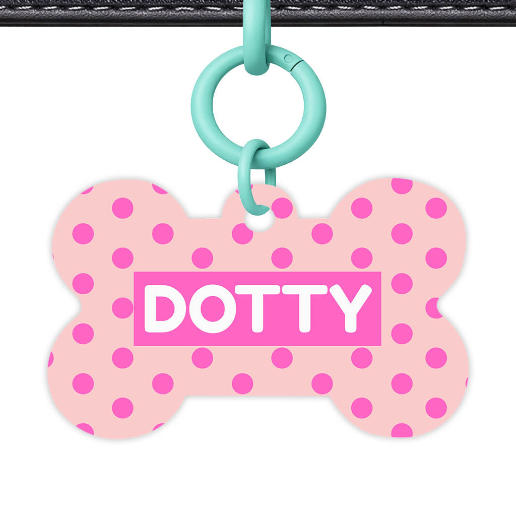 Pinks Polks Classic Pet ID Tag (Dog Tag & Cat Tag)