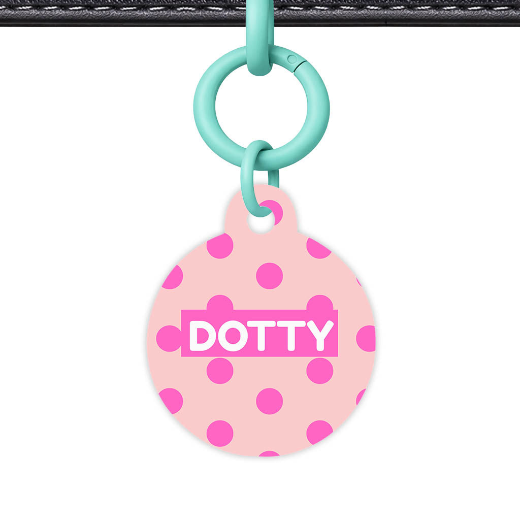 Pinks Polks Classic Pet ID Tag (Dog Tag & Cat Tag)