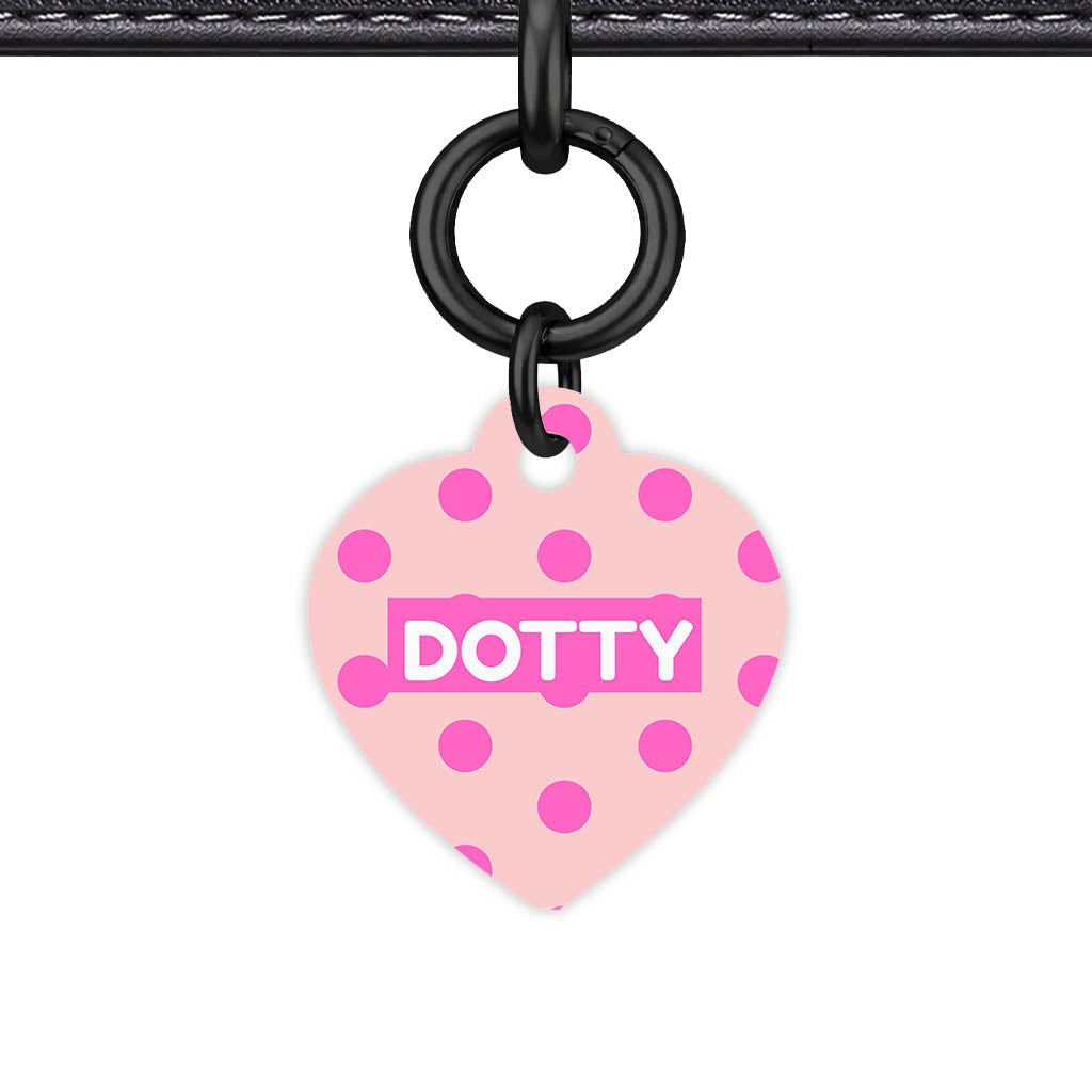 Pinks Polks QR Smart Pet Id Tag Tag (Dog Tag & Cat Tag)
