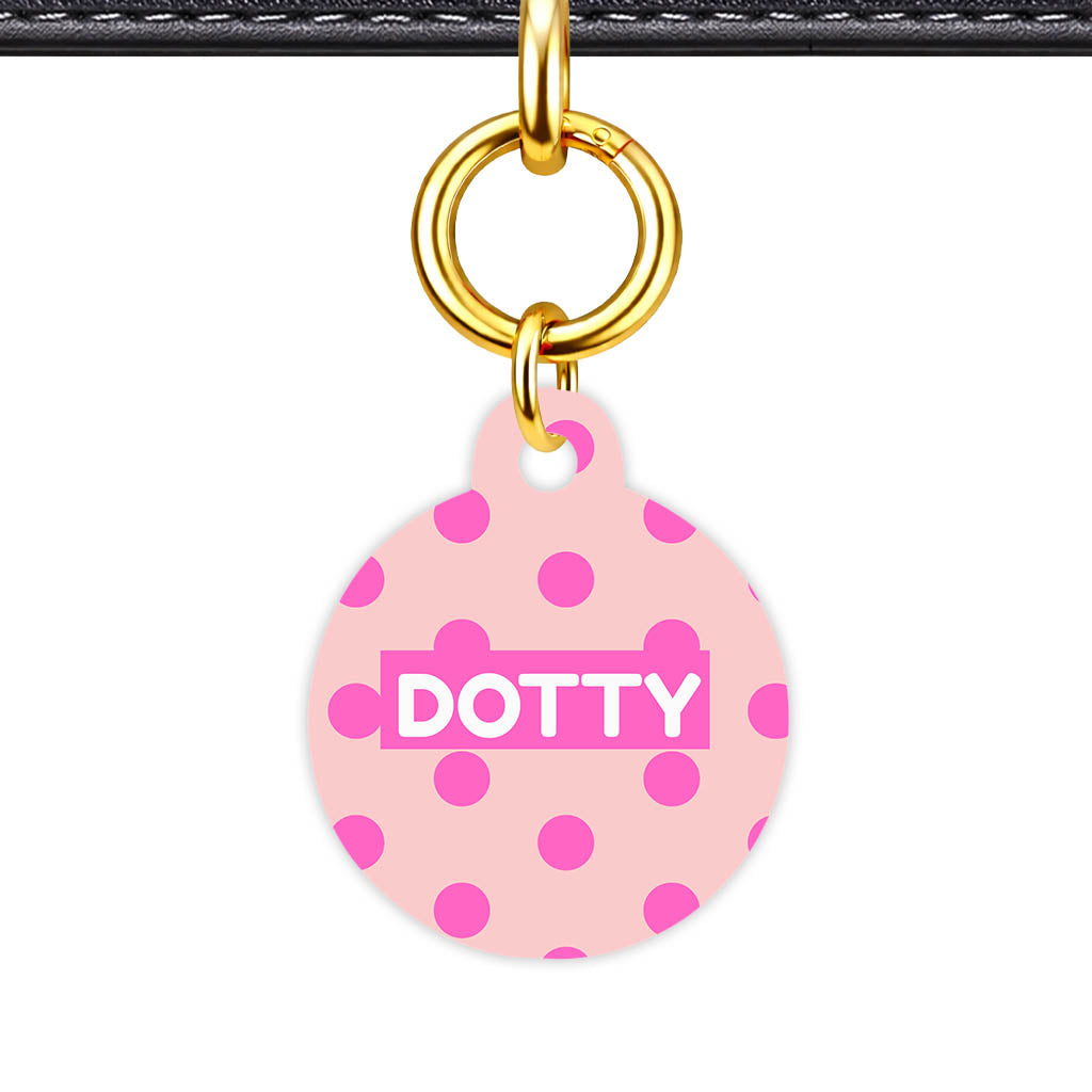 Pinks Polks Classic Pet ID Tag (Dog Tag & Cat Tag)
