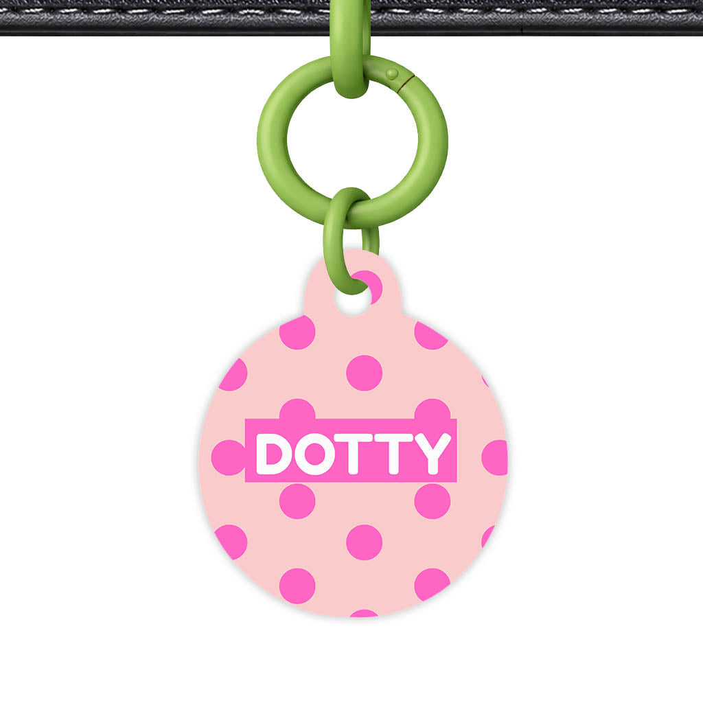 Pinks Polks Classic Pet ID Tag (Dog Tag & Cat Tag)