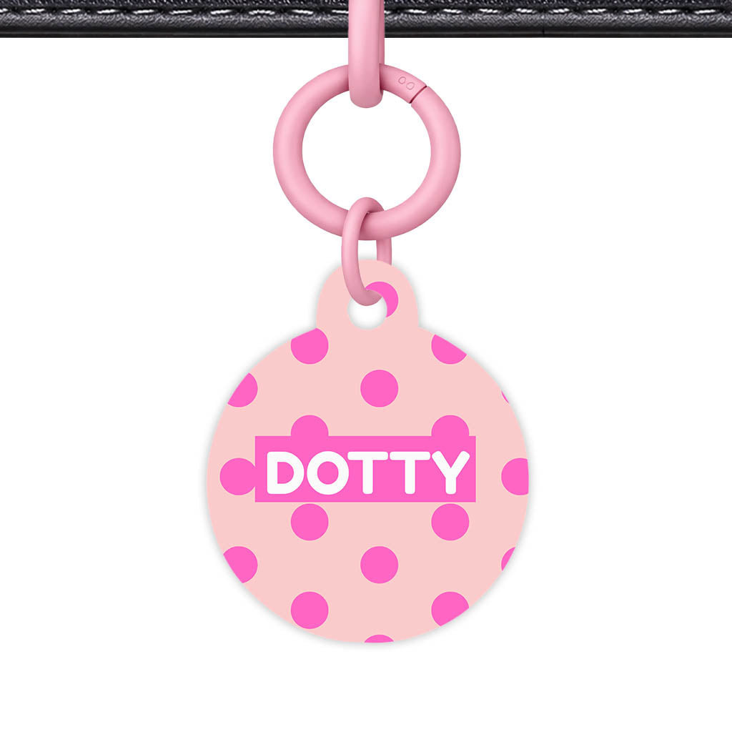 Pinks Polks Classic Pet ID Tag (Dog Tag & Cat Tag)