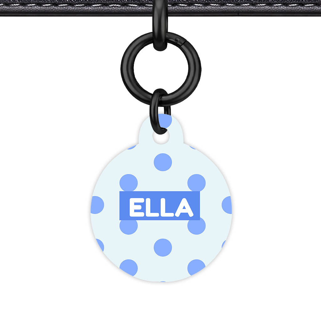 Blues Polka Classic Pet ID Tag (Dog Tag & Cat Tag)