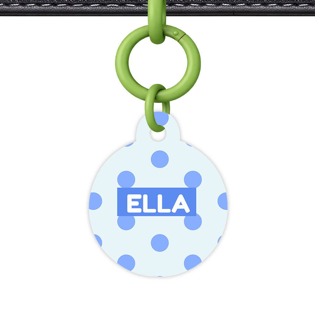 Blues Polka Classic Pet ID Tag (Dog Tag & Cat Tag)