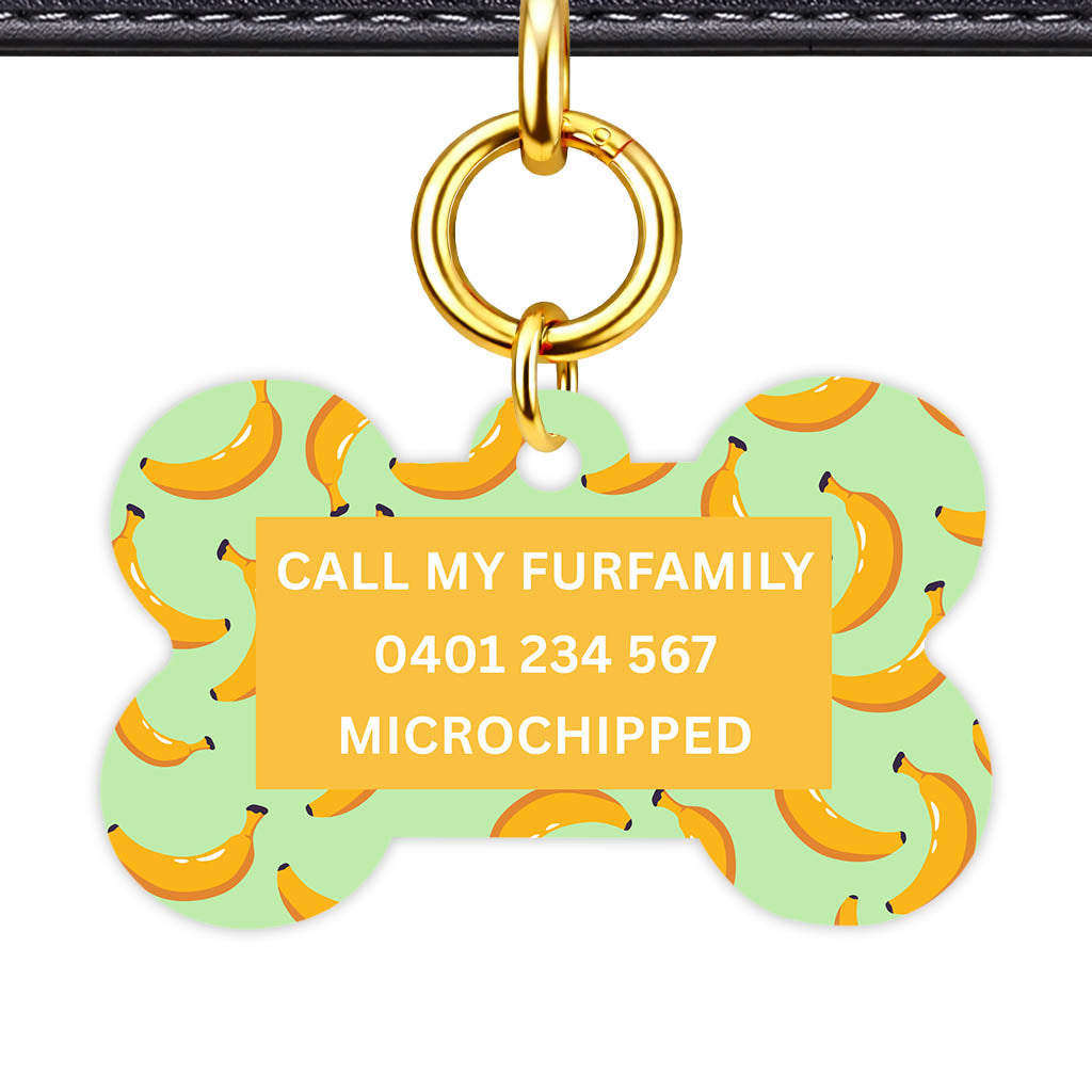 Banana Craze Classic Pet ID Tag (Dog Tag & Cat Tag)