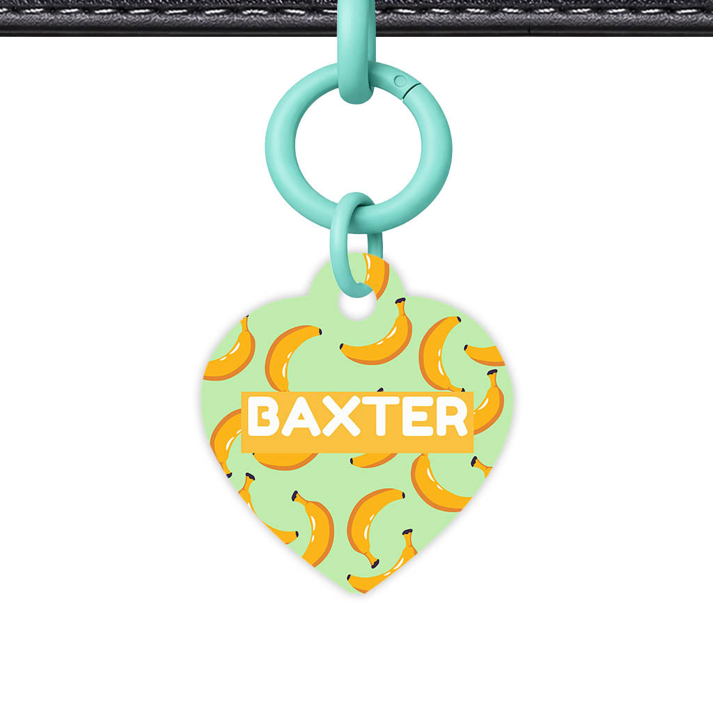 Banana Craze QR Smart Pet Id Tag Tag (Dog Tag & Cat Tag)