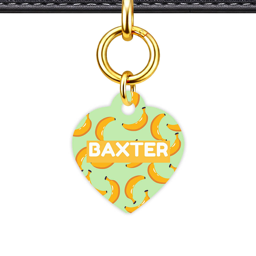 Banana Craze QR Smart Pet Id Tag Tag (Dog Tag & Cat Tag)