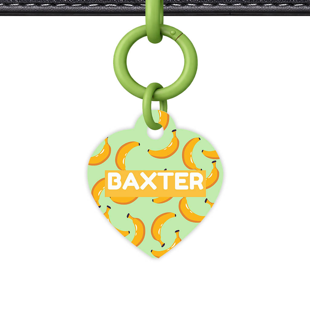 Banana Craze QR Smart Pet Id Tag Tag (Dog Tag & Cat Tag)