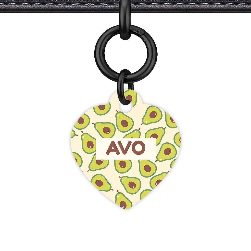 Avocado Heaven QR Smart Pet Id Tag Tag (Dog Tag & Cat Tag)