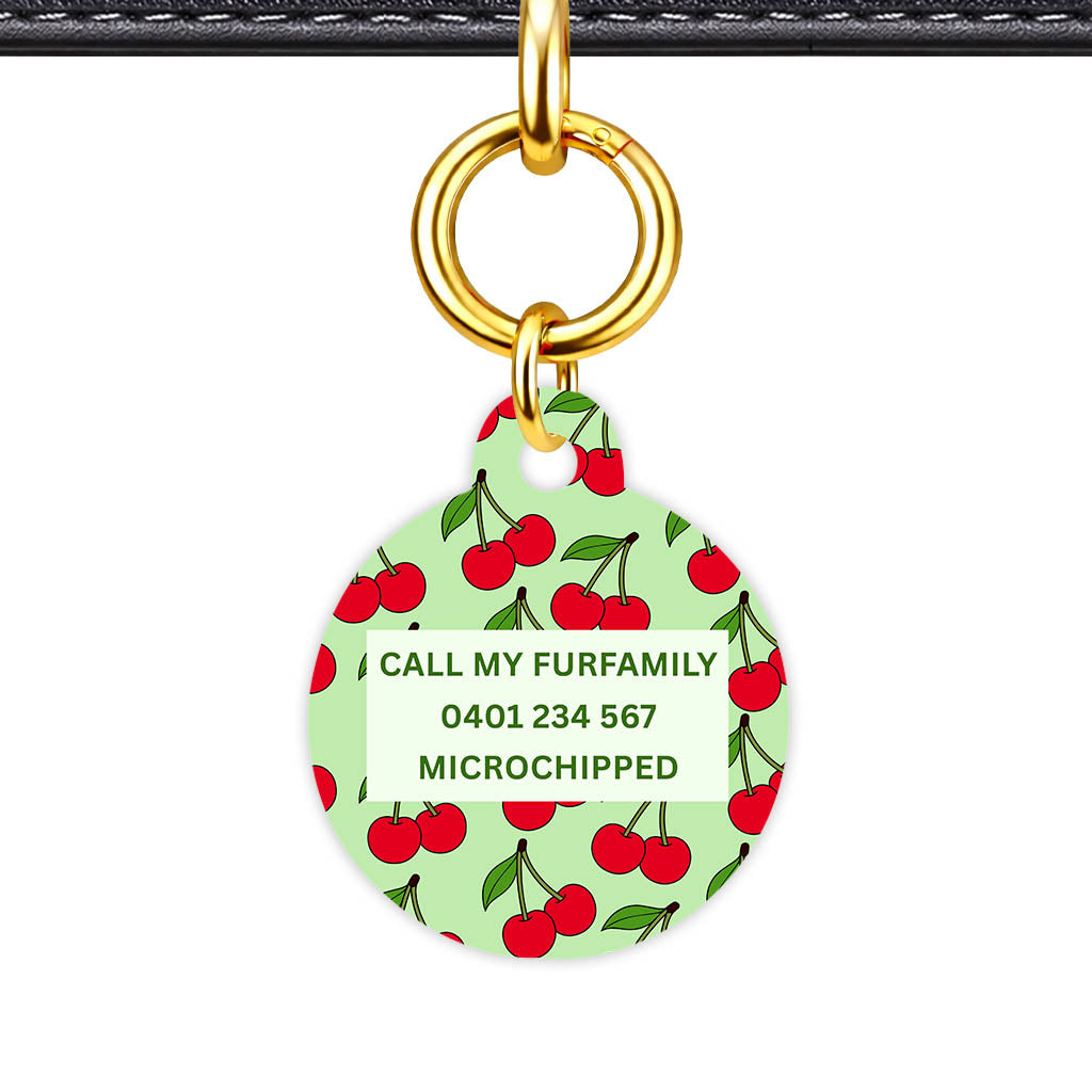 Cherry Bloom Classic Pet ID Tag (Dog Tag & Cat Tag)