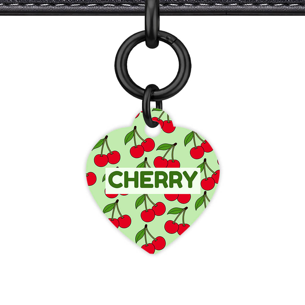 Cherry Bloom QR Smart Pet Id Tag Tag (Dog Tag & Cat Tag)