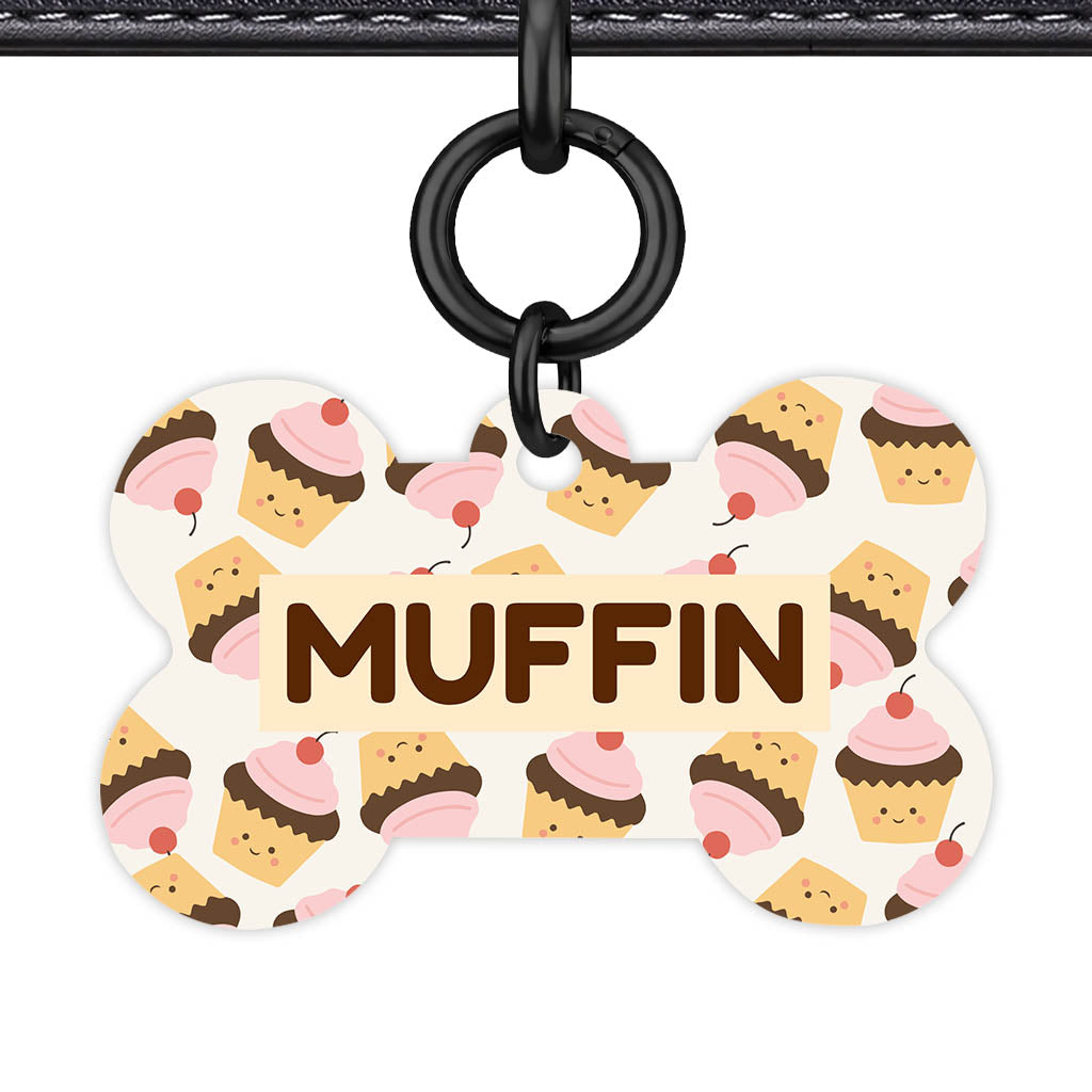 Cupcakes in Pink Classic Pet ID Tag (Dog Tag & Cat Tag)