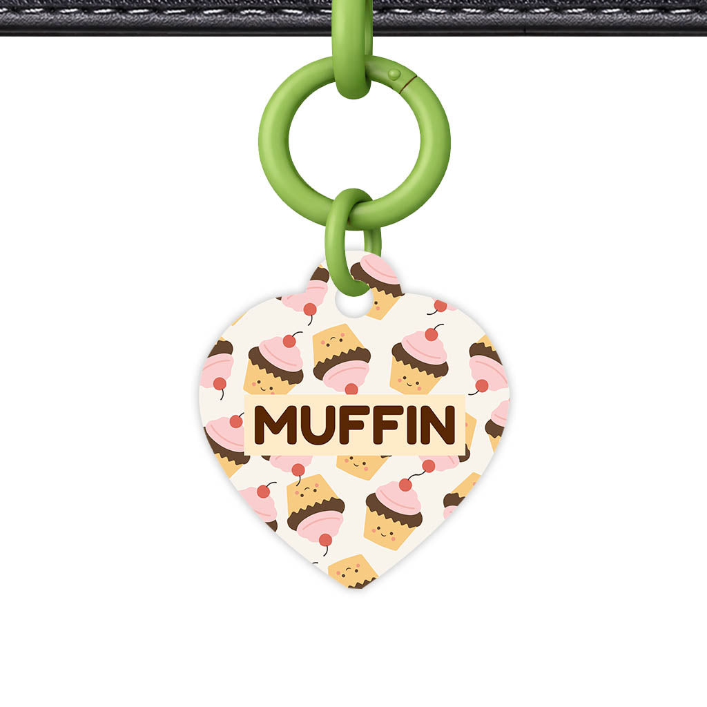 Cupcakes in Pink Classic Pet ID Tag (Dog Tag & Cat Tag)