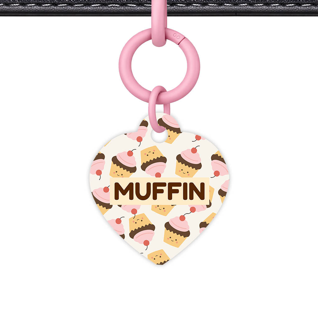 Cupcakes in Pink Classic Pet ID Tag (Dog Tag & Cat Tag)