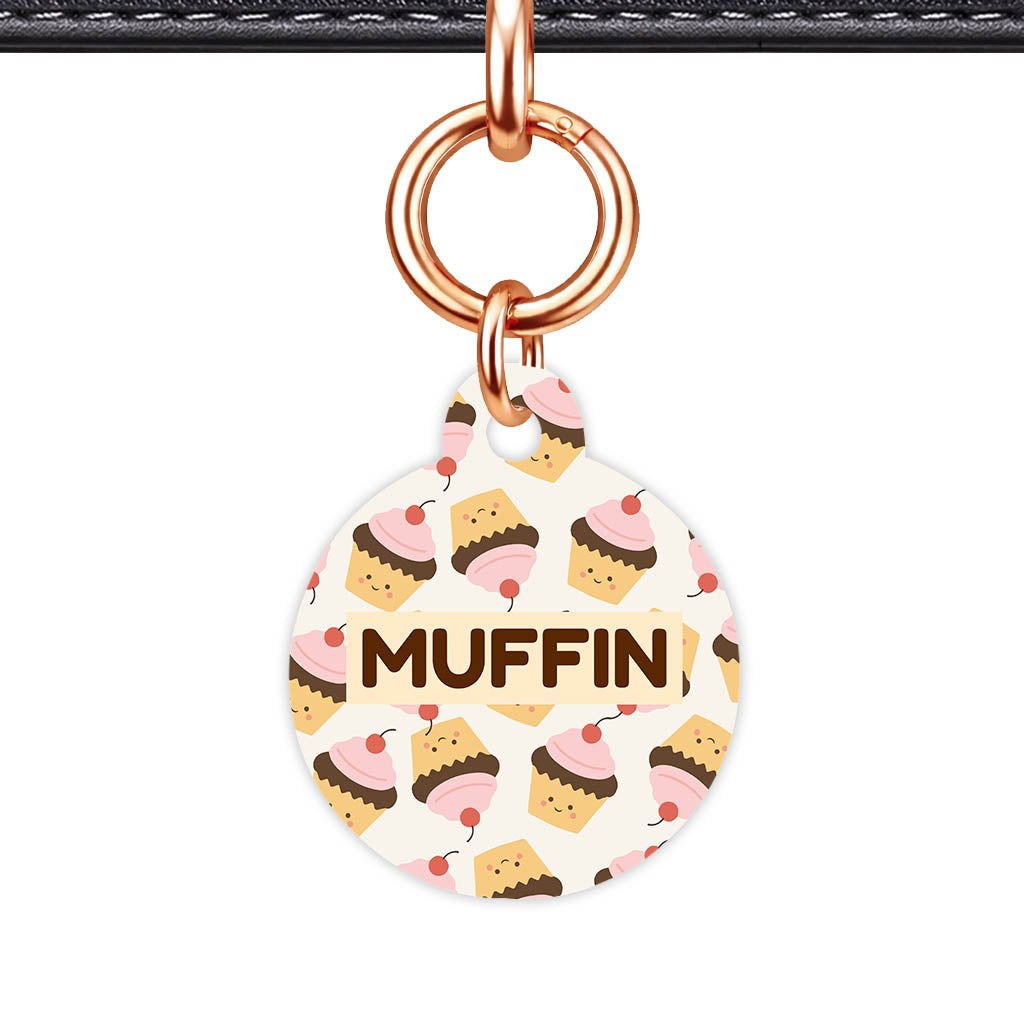 Cupcakes in Pink Classic Pet ID Tag (Dog Tag & Cat Tag)