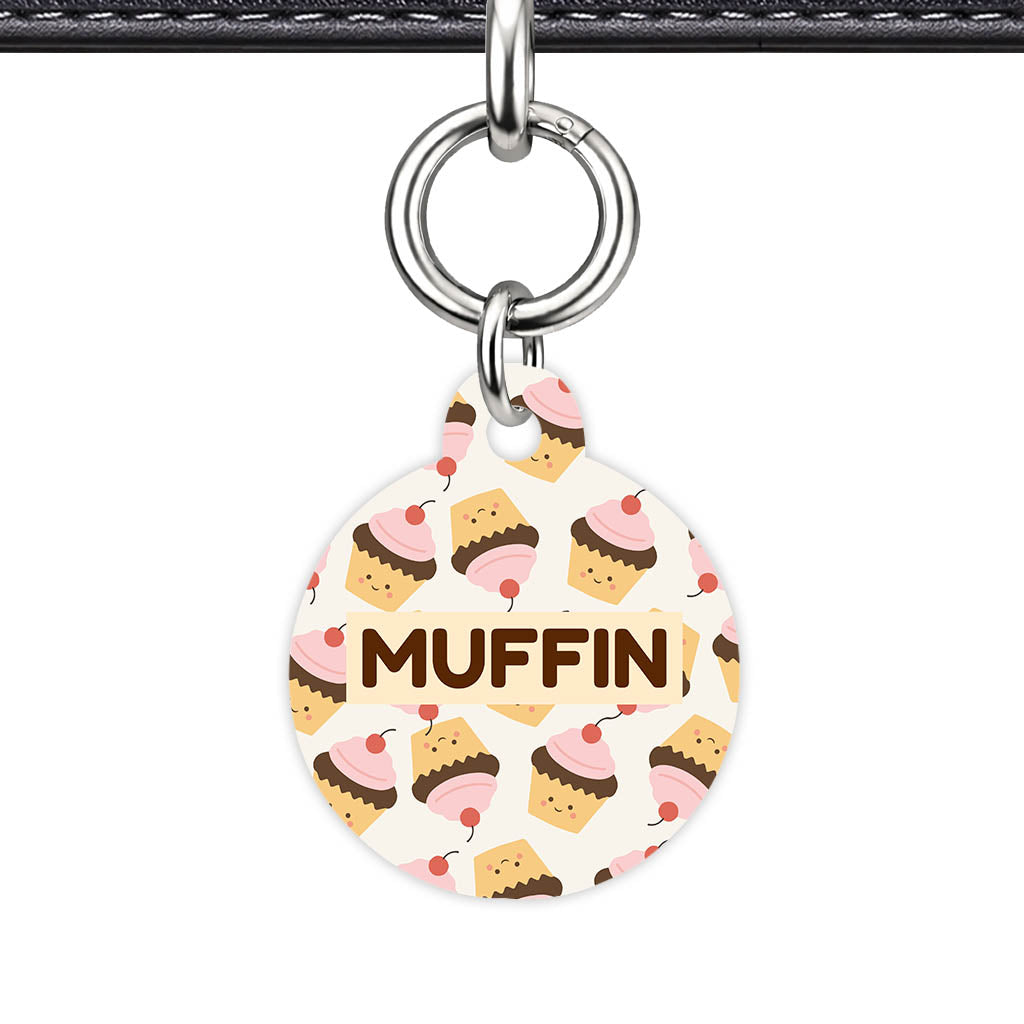 Cupcakes in Pink Classic Pet ID Tag (Dog Tag & Cat Tag)