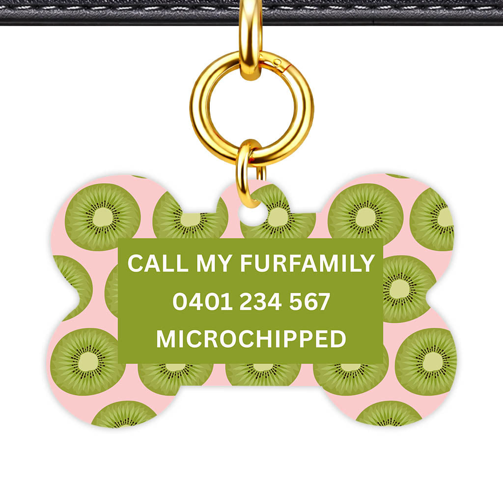 Kiwi Chaos Classic Pet ID Tag (Dog Tag & Cat Tag)