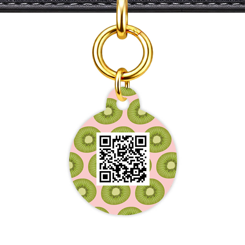 Kiwi Chaos QR Smart Pet Id Tag Tag (Dog Tag & Cat Tag)