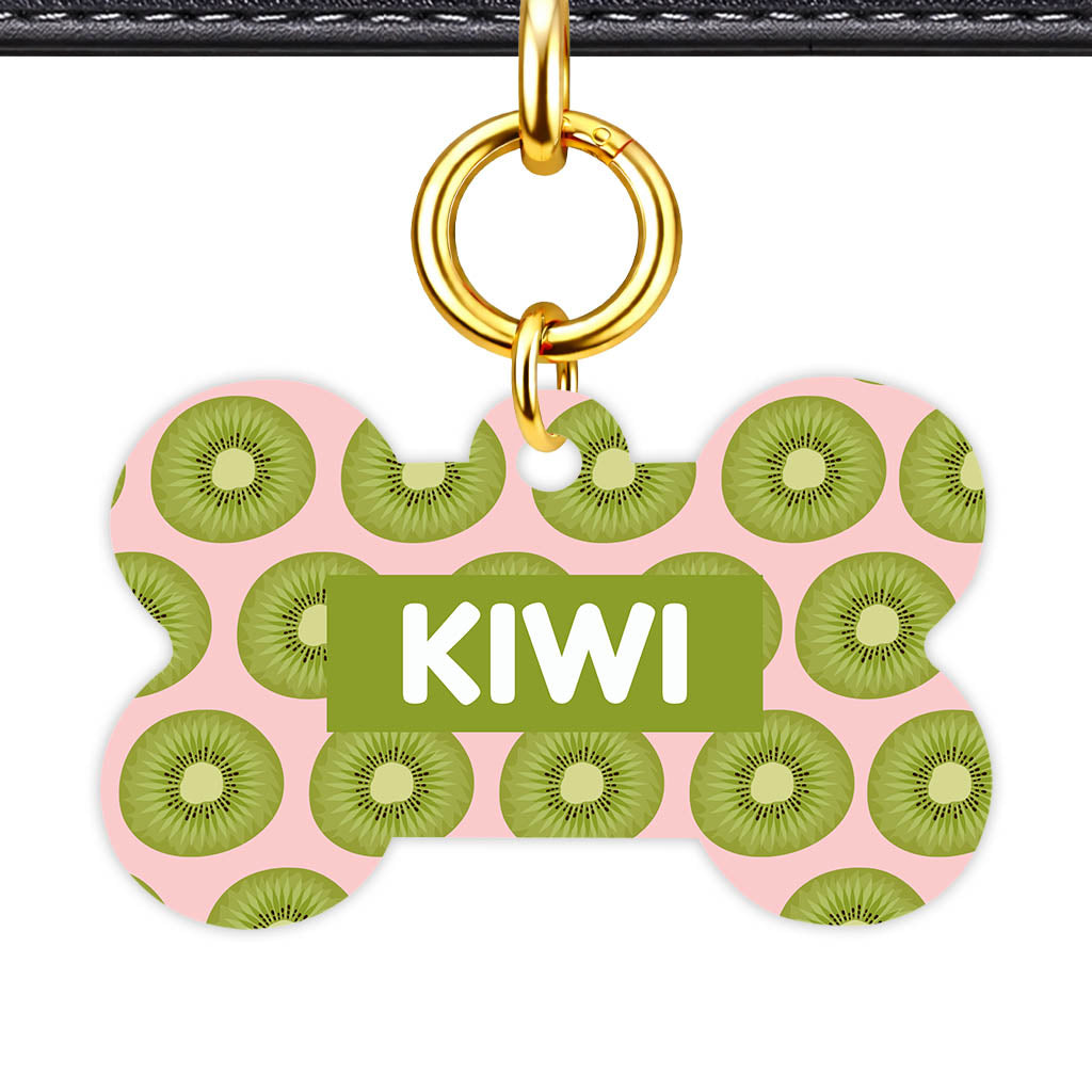 Kiwi Chaos QR Smart Pet Id Tag Tag (Dog Tag & Cat Tag)