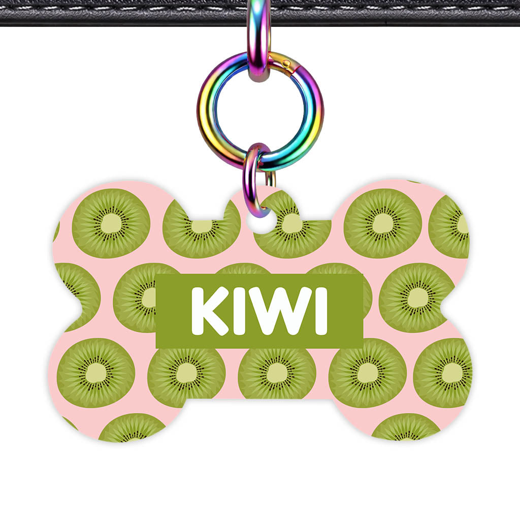 Kiwi Chaos QR Smart Pet Id Tag Tag (Dog Tag & Cat Tag)