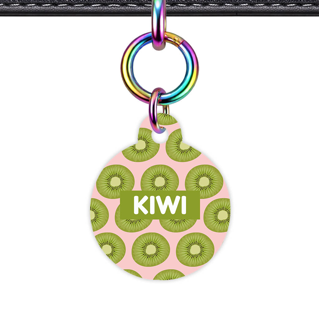 Kiwi Chaos QR Smart Pet Id Tag Tag (Dog Tag & Cat Tag)