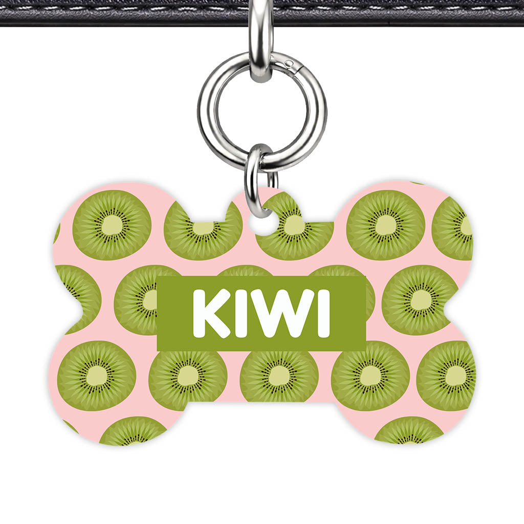 Kiwi Chaos QR Smart Pet Id Tag Tag (Dog Tag & Cat Tag)