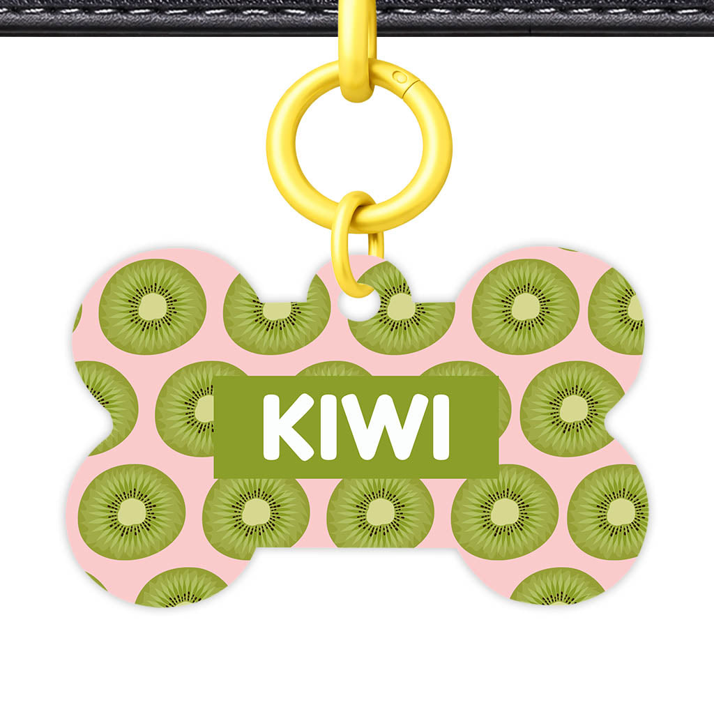 Kiwi Chaos QR Smart Pet Id Tag Tag (Dog Tag & Cat Tag)
