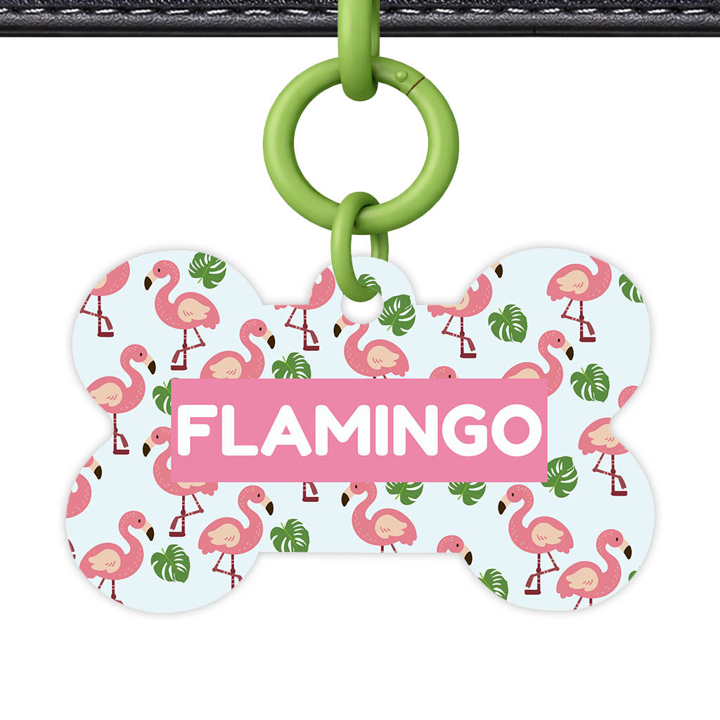 Paradise Flamingo Classic Pet ID Tag (Dog Tag & Cat Tag)
