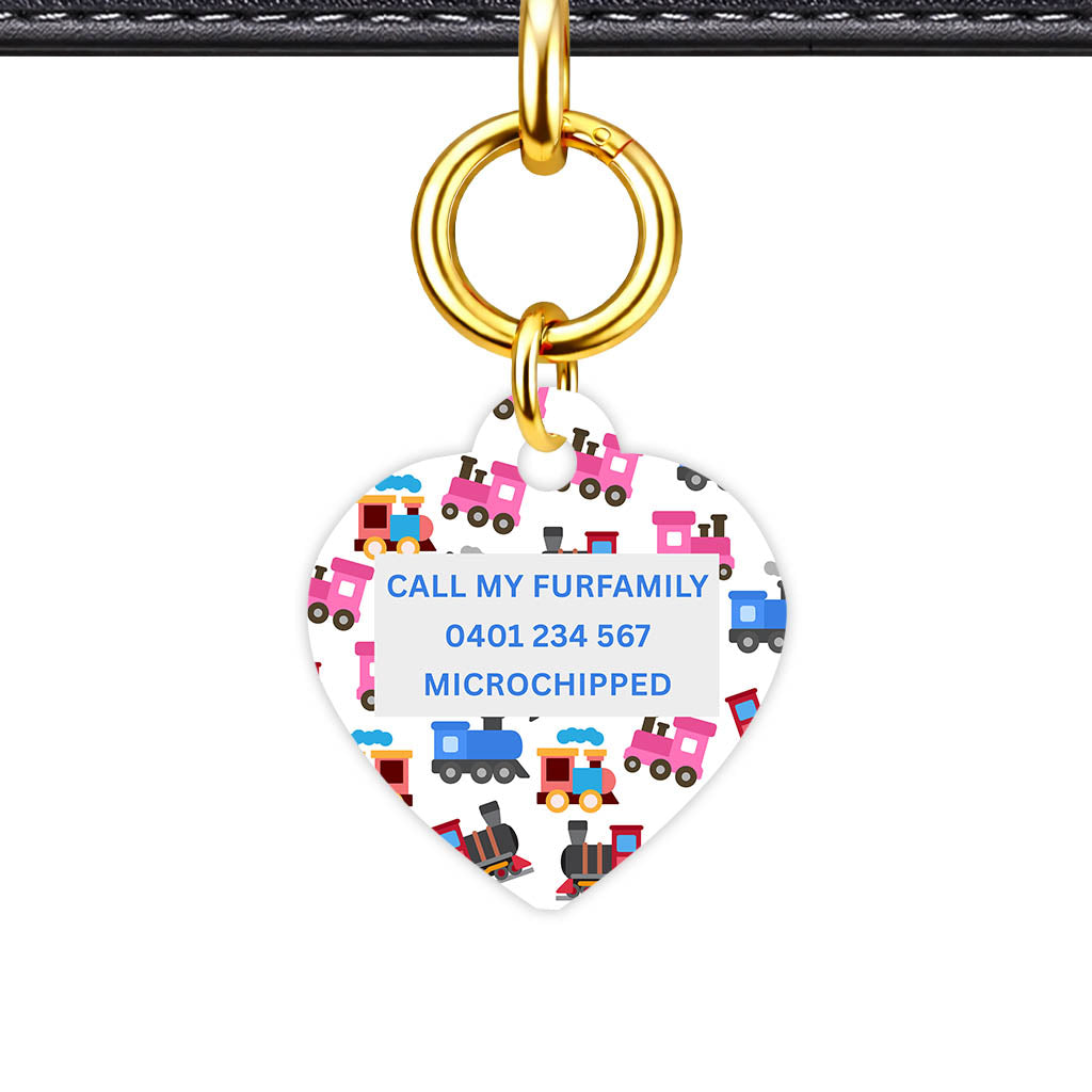 Trains and Eengines Classic Pet ID Tag (Dog Tag & Cat Tag)