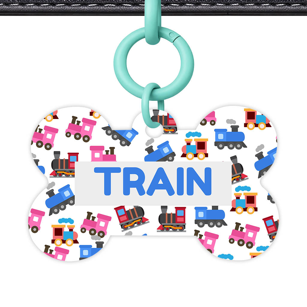 Trains and Eengines Classic Pet ID Tag (Dog Tag & Cat Tag)