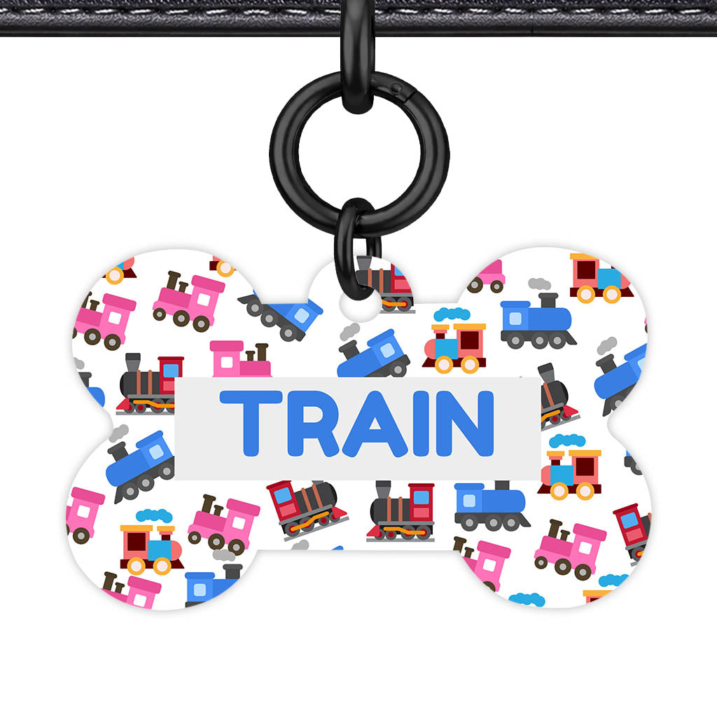 Trains and Eengines QR Smart Pet Id Tag Tag (Dog Tag & Cat Tag)