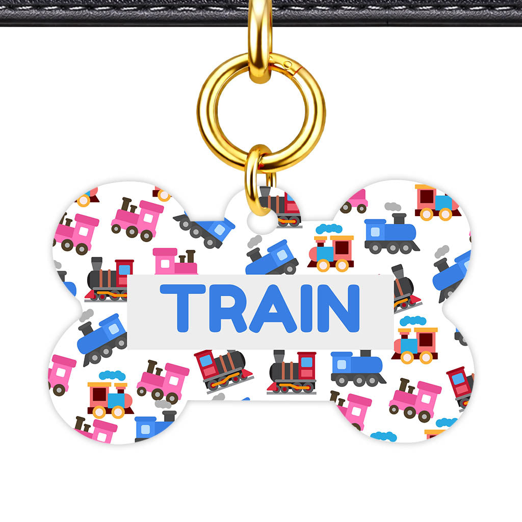 Trains and Eengines Classic Pet ID Tag (Dog Tag & Cat Tag)