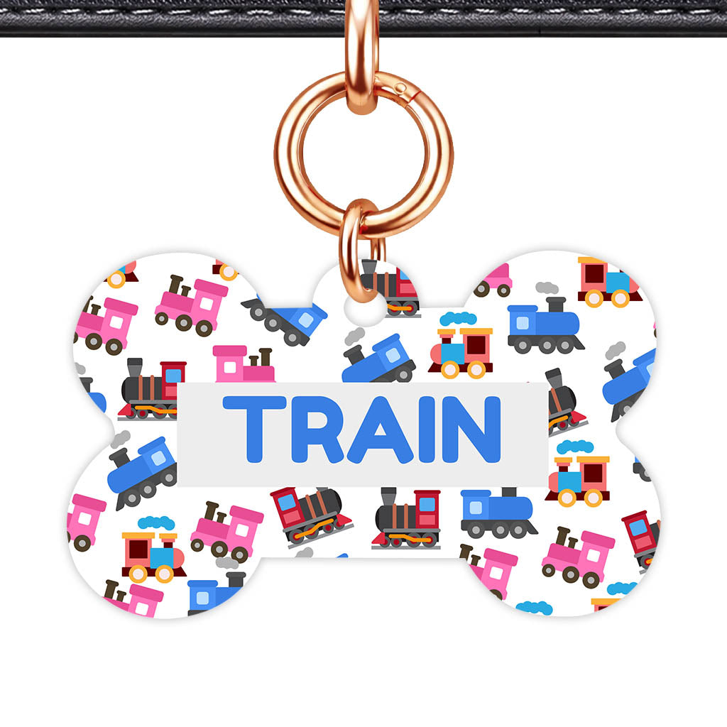 Trains and Eengines QR Smart Pet Id Tag Tag (Dog Tag & Cat Tag)