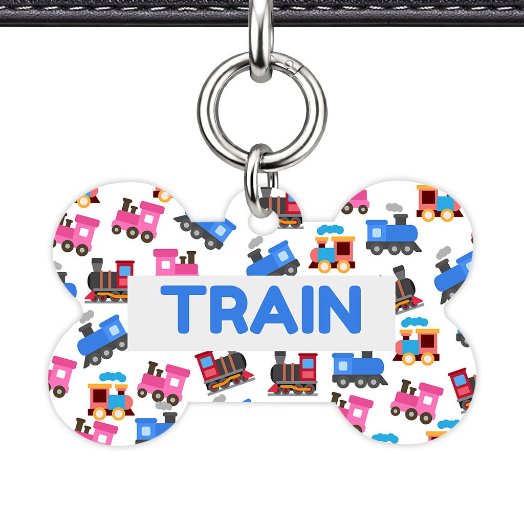 Trains and Eengines Classic Pet ID Tag (Dog Tag & Cat Tag)