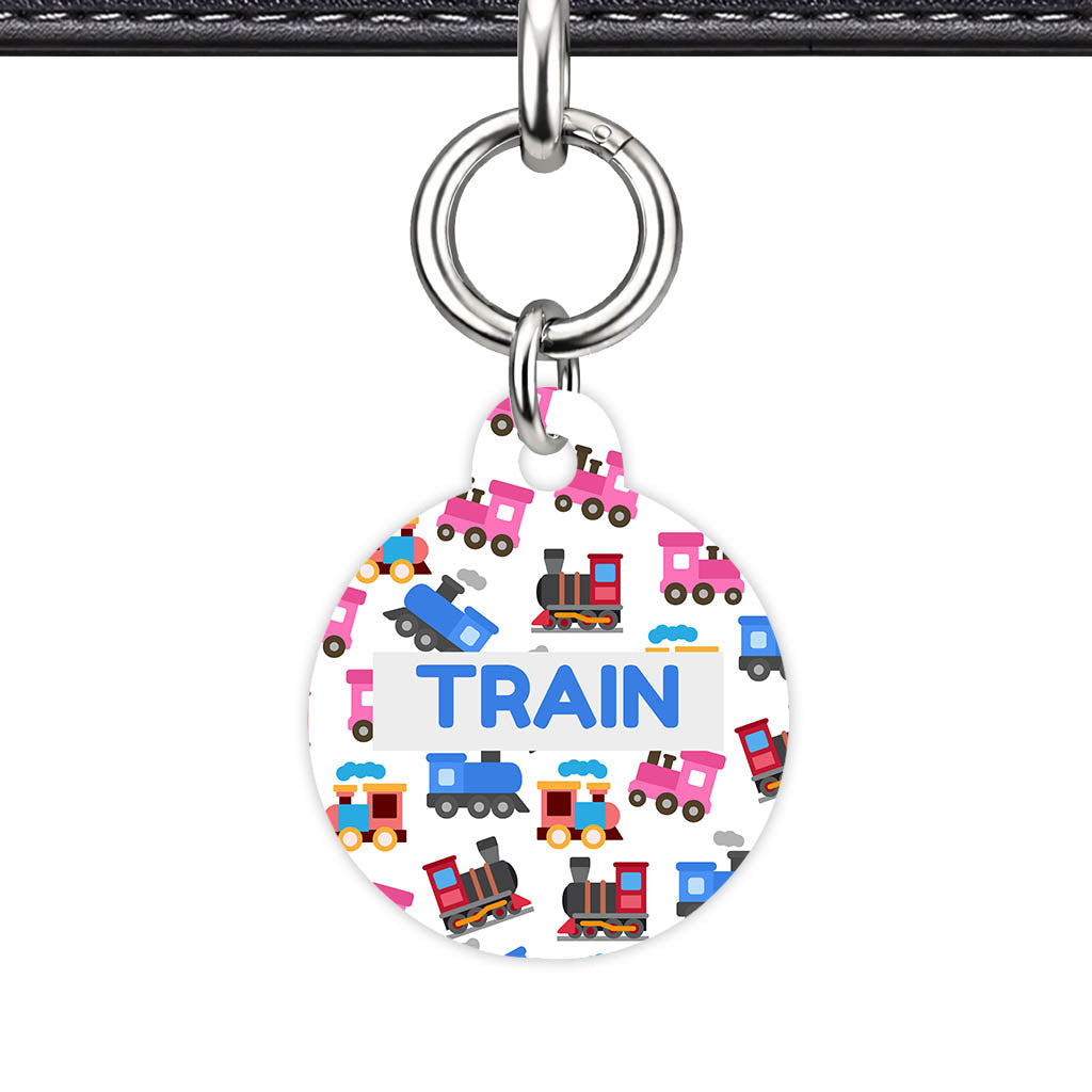 Trains and Eengines QR Smart Pet Id Tag Tag (Dog Tag & Cat Tag)