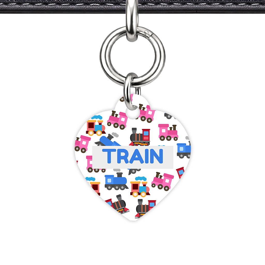 Trains and Eengines QR Smart Pet Id Tag Tag (Dog Tag & Cat Tag)