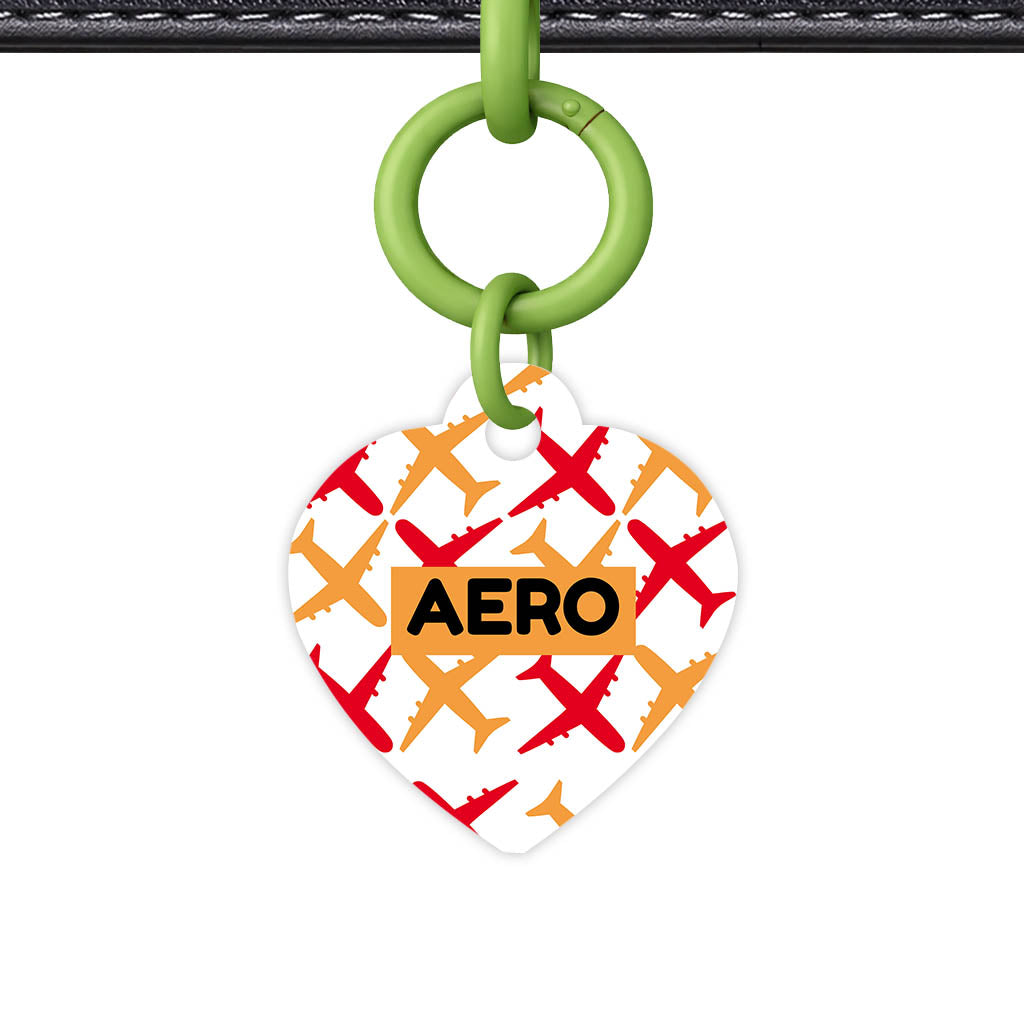 Planes QR Smart Pet Id Tag Tag (Dog Tag & Cat Tag)