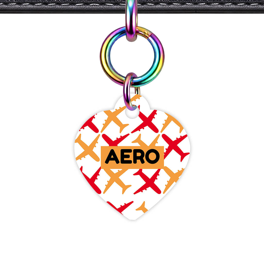 Planes QR Smart Pet Id Tag Tag (Dog Tag & Cat Tag)